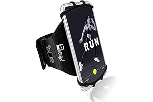 RevereSport Universal iPhone Running Armband (15/14/13/12/11/10/X/XR/SE/Plus/Max/Pro): Sturdy Armband for iPhone 10