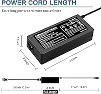 Vista 5 de 45W USB C Type C Chromebook Charger Laptop Fast Charging Power Adapter, Compatible with HP, Dell, Lenovo, Acer, Asus, Samsung, Google Series