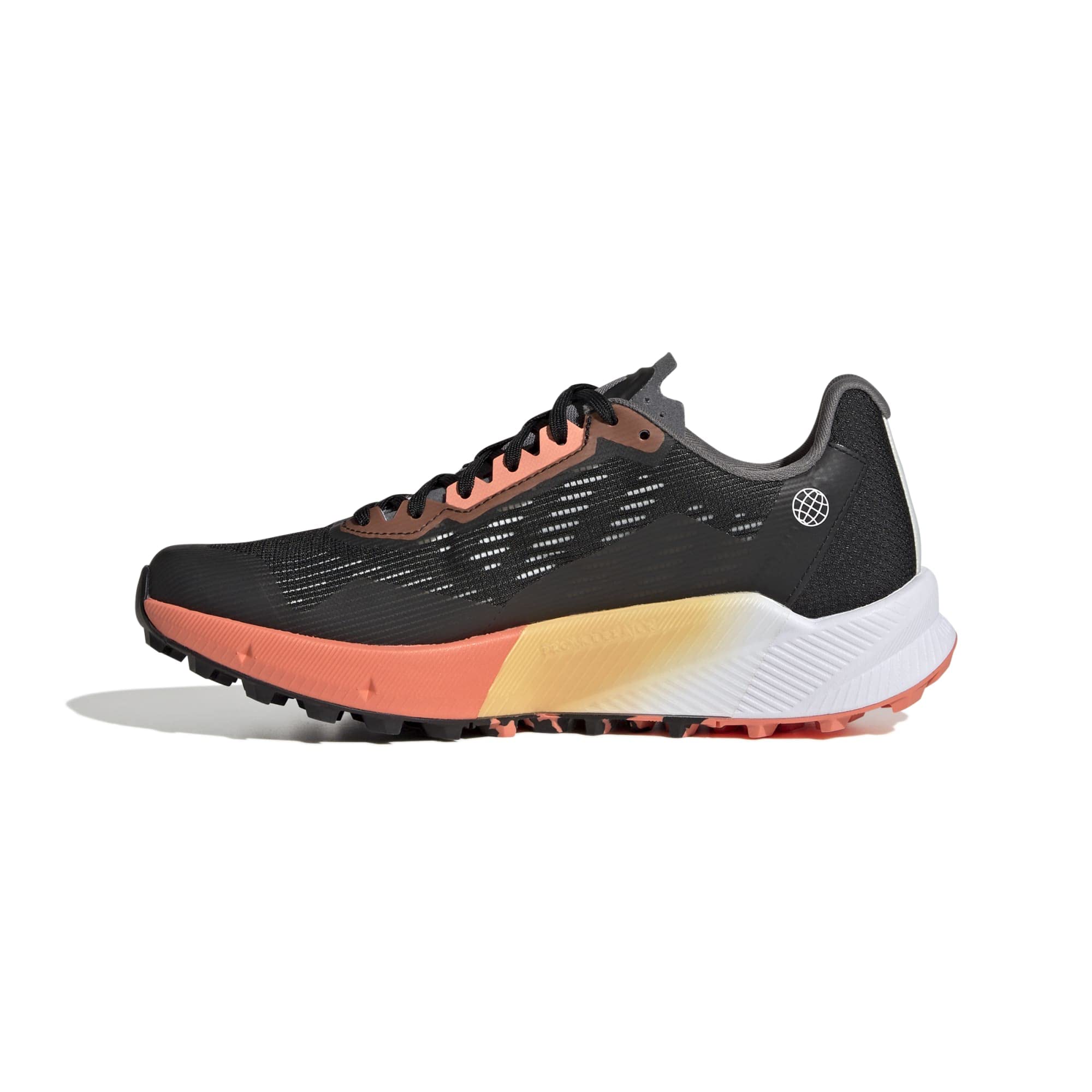 adidas Women's Terrex Agravic Flow 2 Gtx W Sneaker, Core Black Core Black Coral Fusion, 5.5 UK