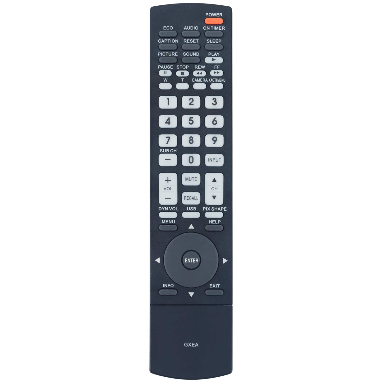 Amazon.com: GXEA Replacement Remote Control fit for Sanyo TV