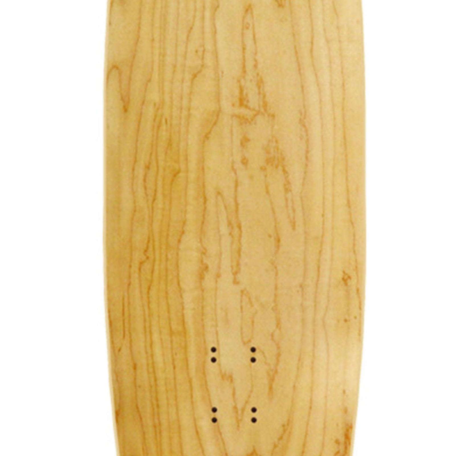 Harilla Blankes Skateboard-Deck mit doppeltem Schwanz, 7-lagiges Ahorn-Konstruktions-Skateboard, langes Deck, konkaves Board für Heimwerker, Basteln,