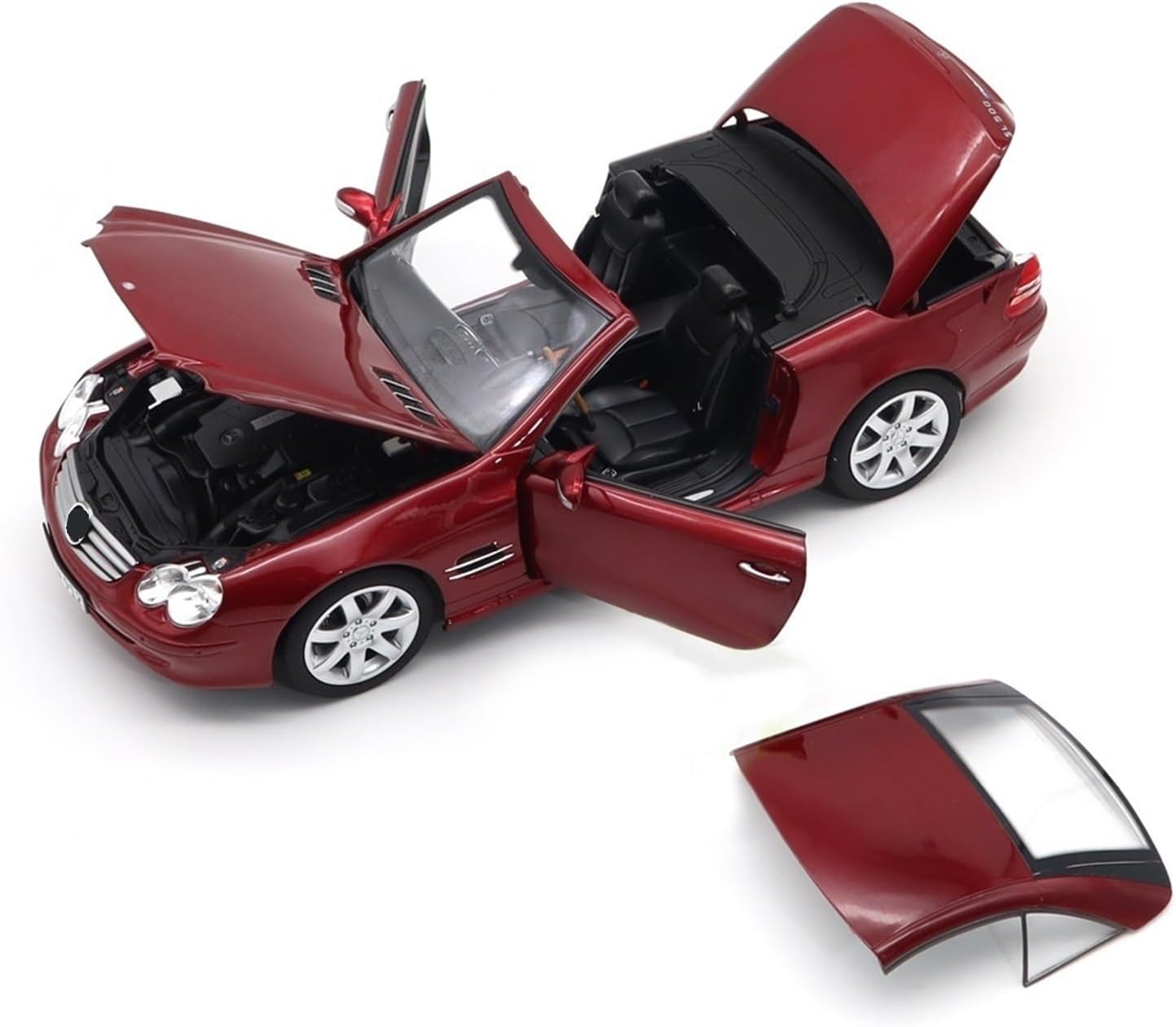 1:18 for SL500 2003 N183842 Metallic Diecast Model Toys Car Gifts(with Box)