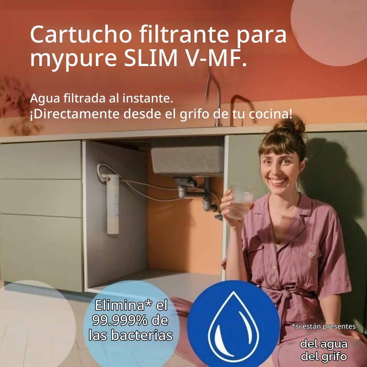 Brita Filtro de Agua Slim V-MF