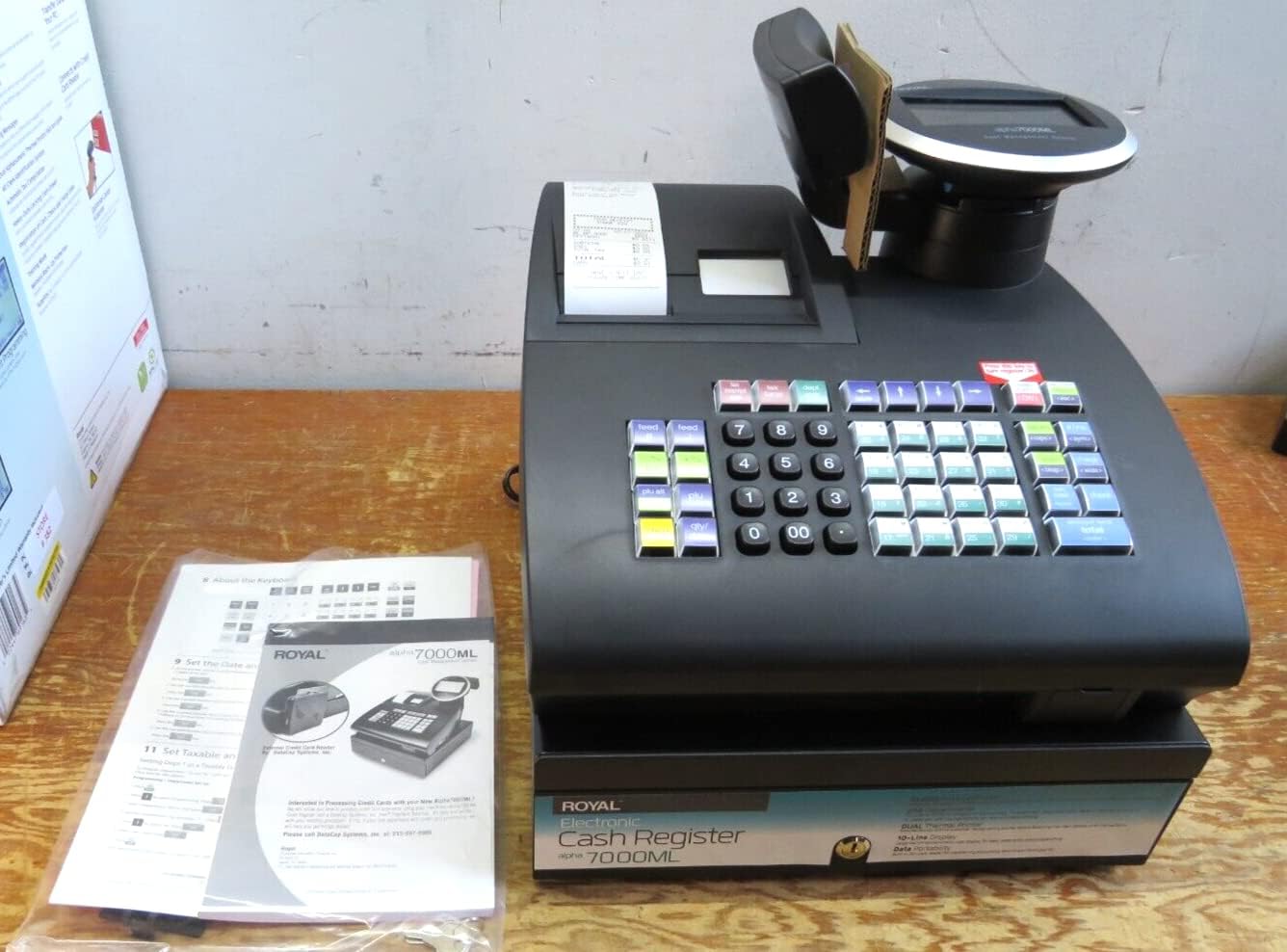Royal Cash Register Alpha 7000 ML Electronic Cash Register
