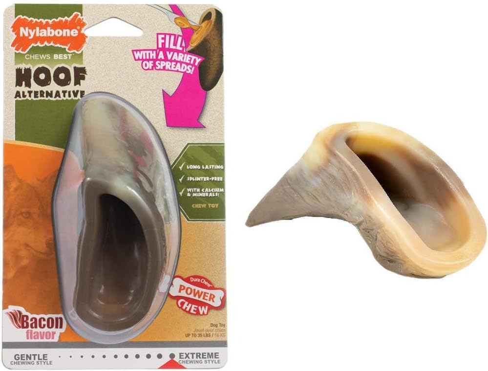 MPP Dog Chew Toys Tough Safe Bone Alternative Chew Hooves