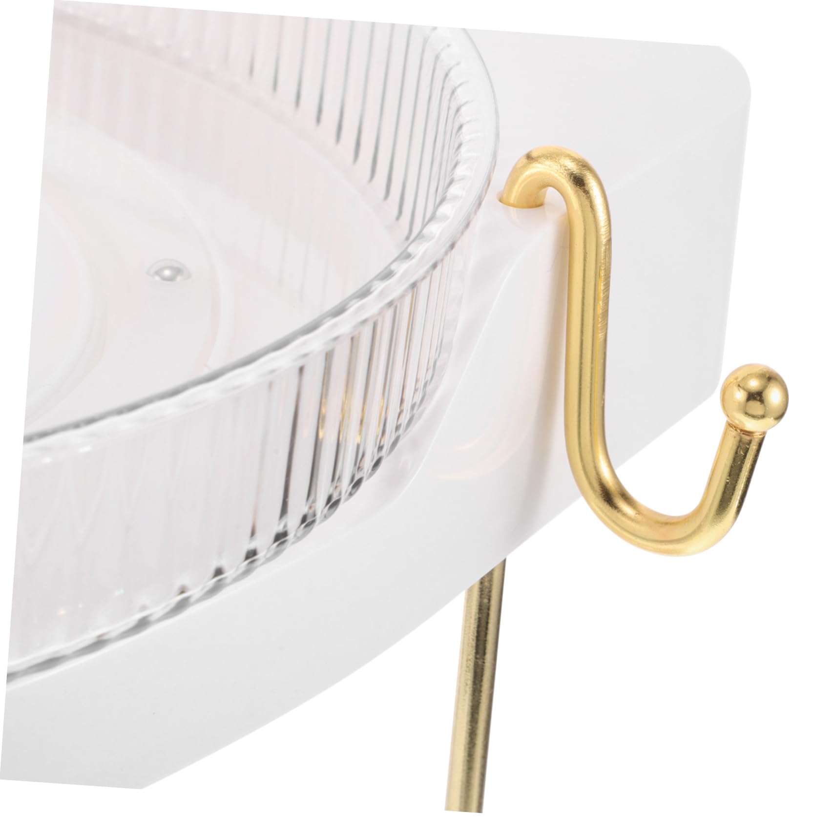 POPETPOP Drehbarer Kosmetik-organizer Aus Staubdicht Stufigem Lagerregal Stehender Make-up-organizer Rotierendes Make-up-regal Für Badezimmer Und Eitelkeit