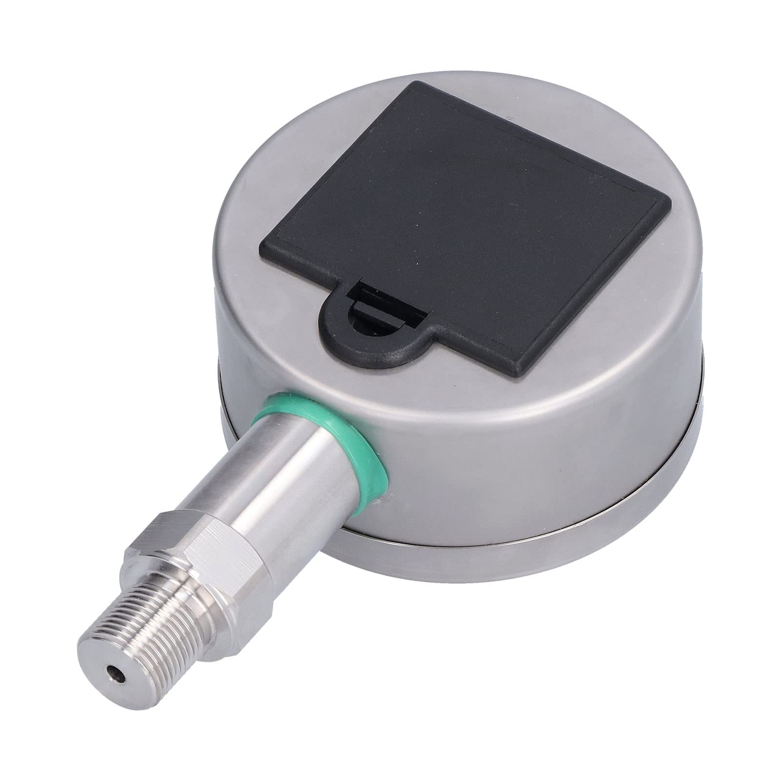 Jeanoko Manómetro Hidráulico Digital, Diseño Preciso de Acero Inoxidable con Medición de 1,6 MPa para Uso Industrial, Pantalla de 100 Mm