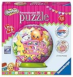 Ravensburger - Puzzle 3D - Shopkins - 72 Habitaciones - Ø 13 cm Puzzleball