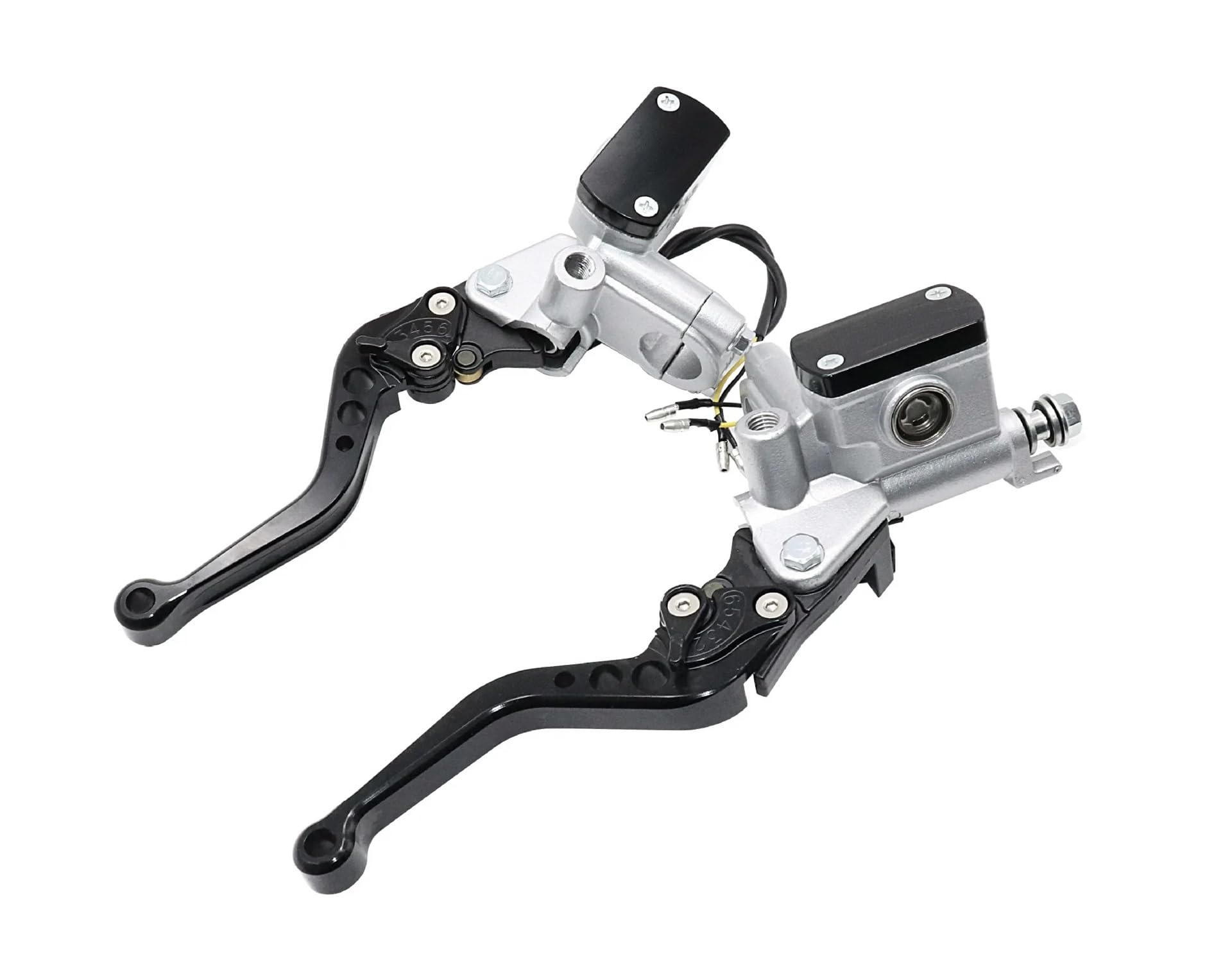 YWQJIOPM Motorcycle Brake Clutch Lever Brake Clutch Pump Master Cylinder Motorcycle Lever Handlebar Hydraulic Clutch for 22mm Clutch Lever Handle Clutch Lever