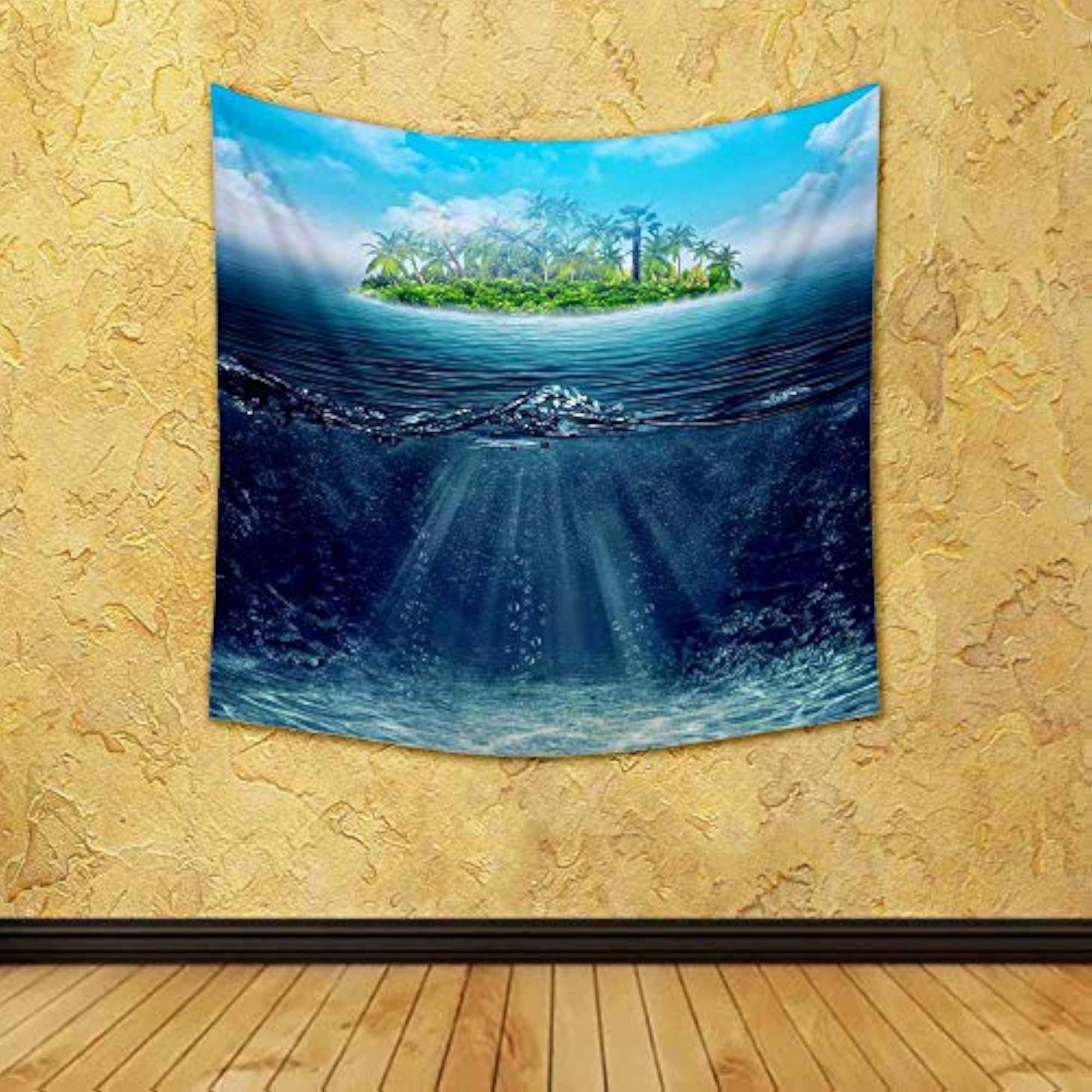 Abstract Vacation Background Canvas Fabric Painting Tapestry