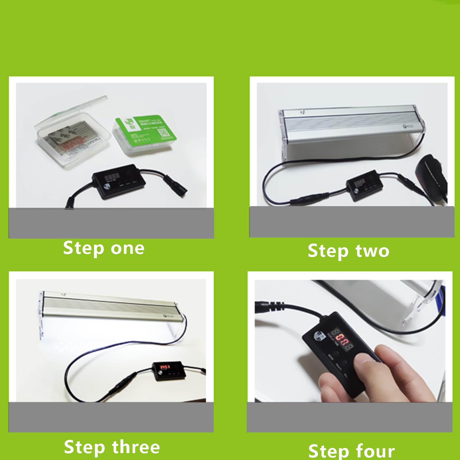 Aquarium LED-Licht Timer Dimmer Lighting Controller programmierbare Zeitsteuerung