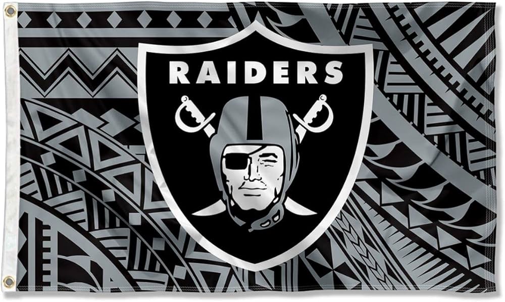 Amazon.com : WinCraft Las Vegas Raiders Samoan Pattern 3x5 Grommet Flag : Sports & Outdoors amazon-com-wincraft-las-vegas-raiders-samoan-pattern-3x5-grommet-flag-sports-outdoors