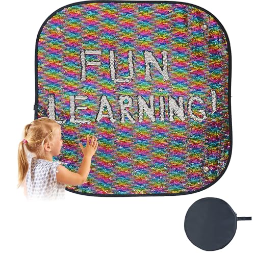 Sequins Wall Square | Sequin Wall | Sensory Wall Sequin Flip Fabric for Kids | Sequin Fabric Sensory Wall | Reversible Sequin Fabric | Sequin Wall Panel | Sequin Fabric