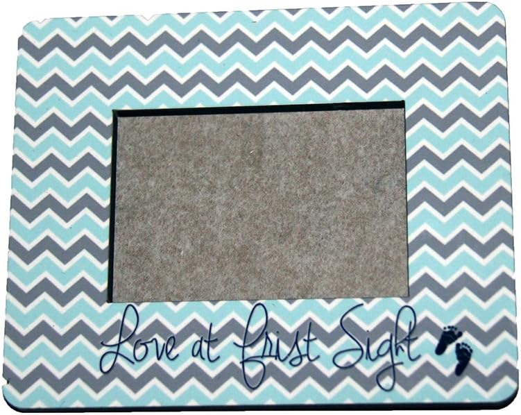Love at First Sight Ultrasound Baby Boy Picture Frame