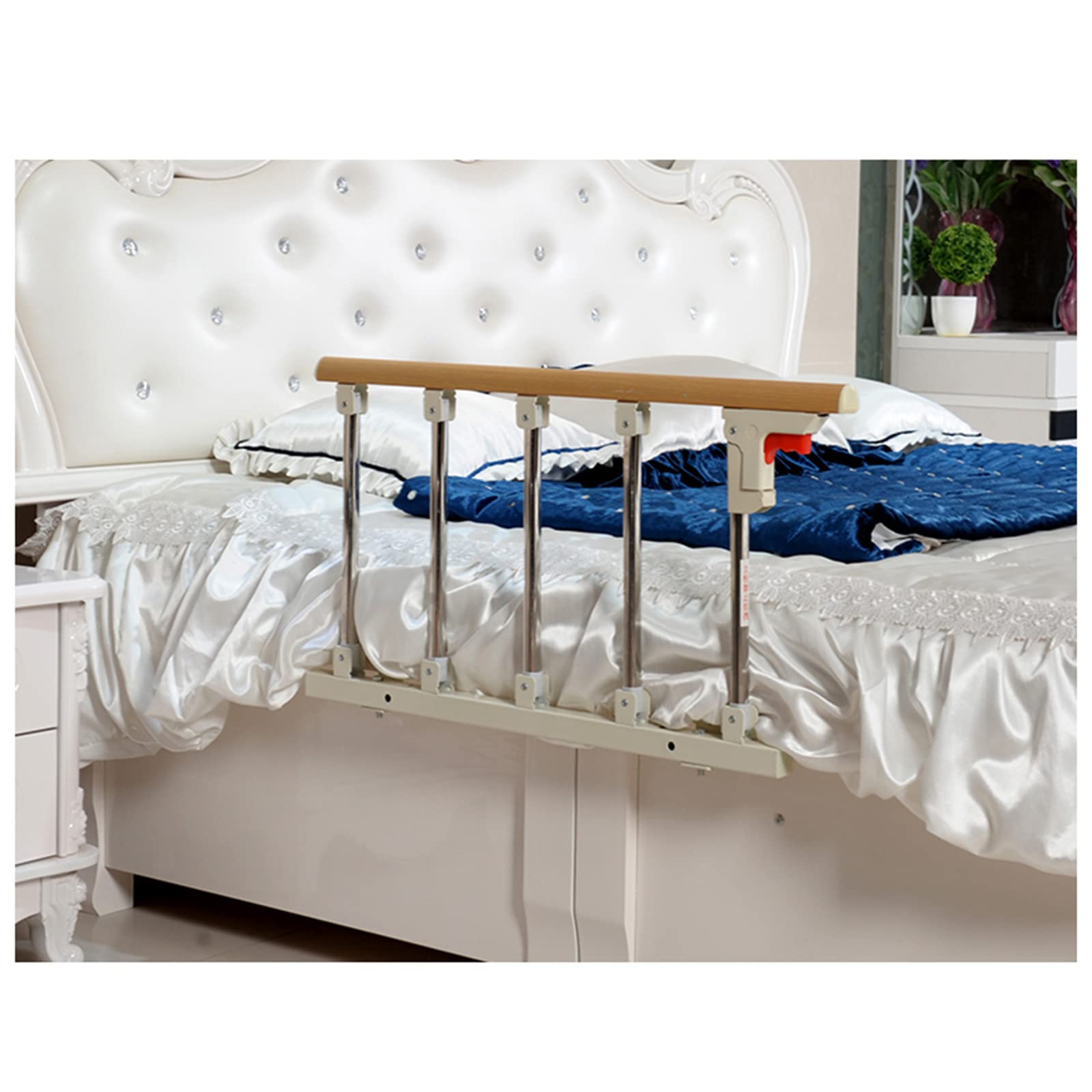 Letto per anziani, dispositivi di assistenza medica per disabili, maniglia di sicurezza per letto, barra di sostegno pieghevole per letto ospedaliero per adulti, B, 74 cm x 40 cm/29,13 x 15,74 polli