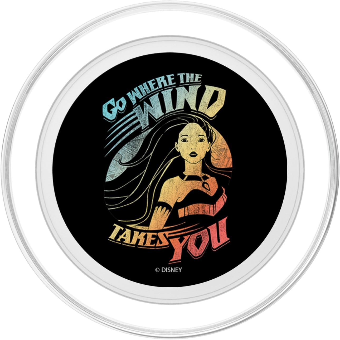 Disney Pocahontas Go Where The Wind Takes You PopSockets MagSafe PopGrip for iPhone