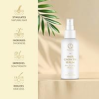 Vista 3 de Hair Growth Serum: Rosemary Batana Castor Oil Rice Water Biotin Hair Oils for Hair Growth - Hair Growth Thickening Product - Hair Loss Treatments