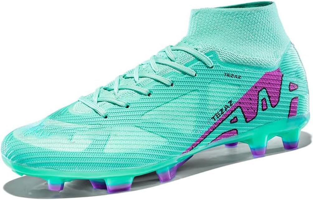 Crampon Foot Homme Chaussures de Football Professionnel Antidérapant Athlétisme Entrainement Sport (KBA-K26, 37EU)
