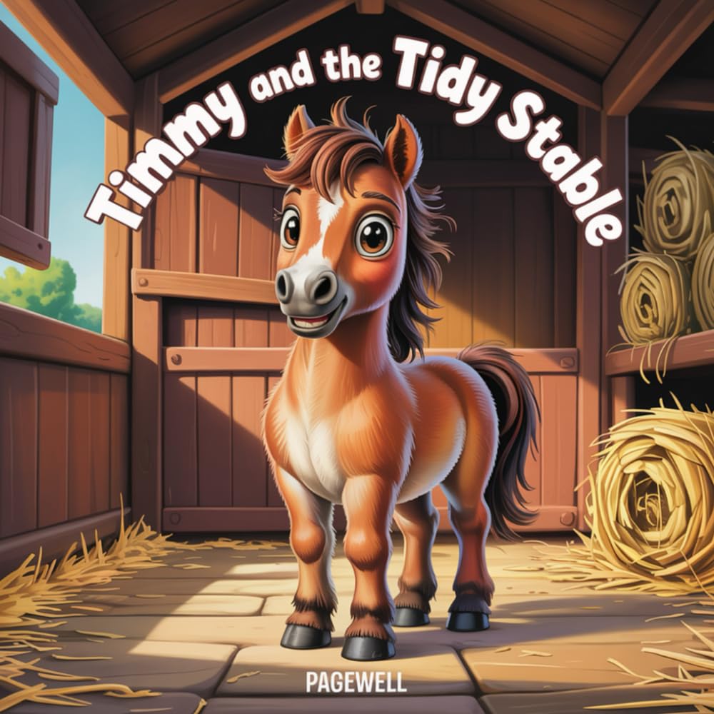 Timmy and the Tidy Stable | Kids Story Book | Kids Picture Book: A Fun, Heartwarming Story About Cleanliness, Responsibility, and Teamwork for Kids Ages 3–9