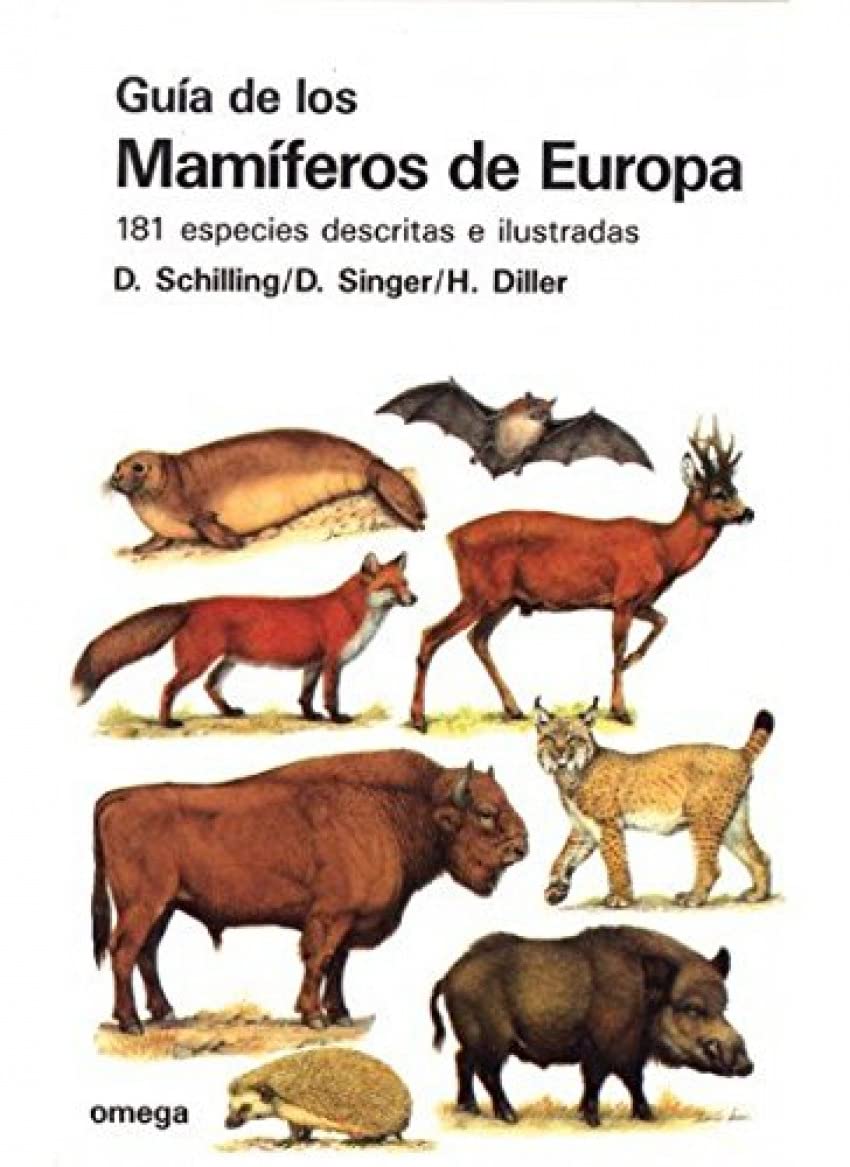 GUIA DE LOS MAMIFEROS DE EUROPA (GUIAS DEL NATURALISTA-MAMIFEROS)