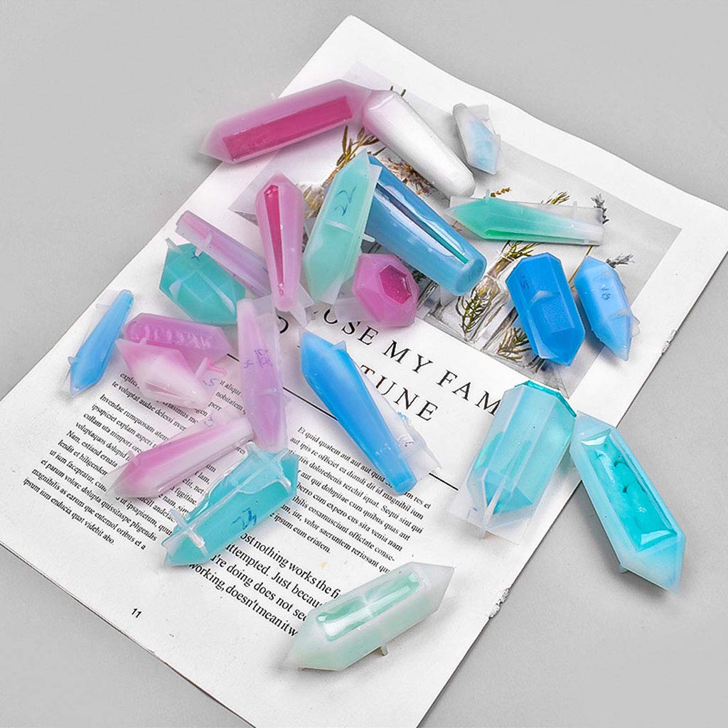 Musykrafties - Molde De Silicona Con Gemas De Cabujón De Cristal De Cuarzo