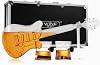 Electric Guitar Whiskey & Wine Decanter with 2 Pick Whiskey Glasses, Acrylic Stand & Case - 34 OZ Glass 16 L for Whiskey Music Lover & Rock N Roll Gifts Musician Music Lovers, Guitar Loves Gifts