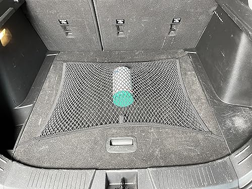 Red de carga de malla elástica para maletero para Chevrolet Trax LS LT 2024 - Organizador y almacenamiento de maletero premium - Red de equipaje para Crossover - El mejor organizador de coche para