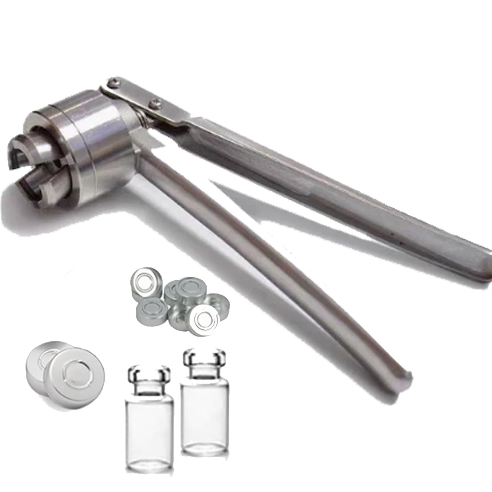 Outil de plafonnement manuel de 26mm en aluminium pur pour opercule de bouteille Flip Off
