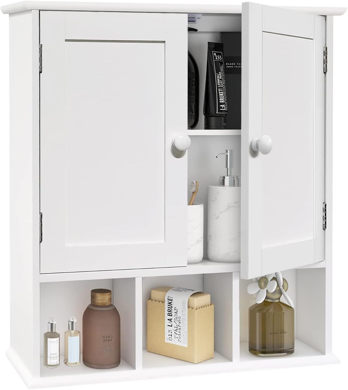 UYIHOME Badezimmer-Hängeschrank