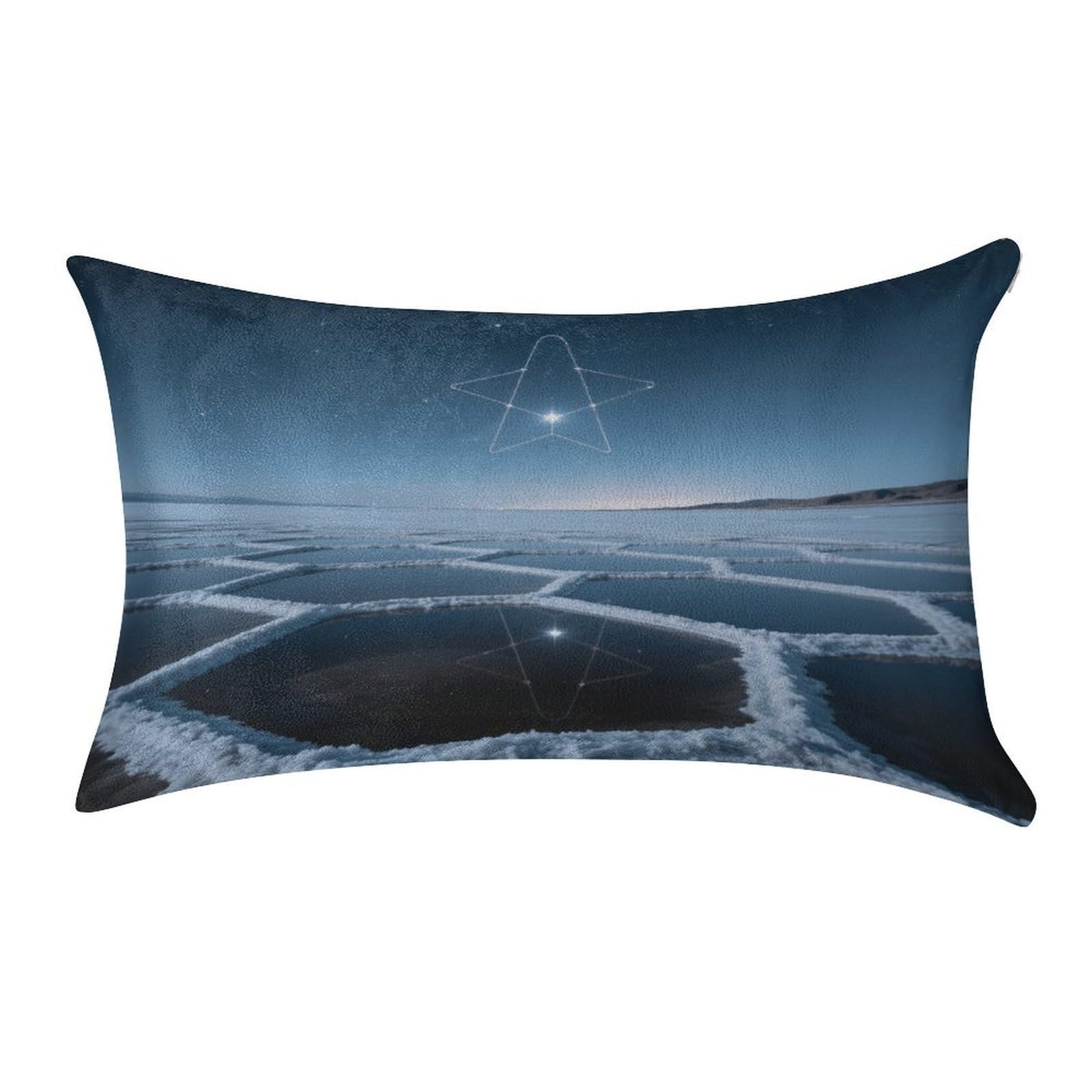 Fekiloot Style Hexagonal Salt Pools Pillow Covers Home Decor Pillow Cases