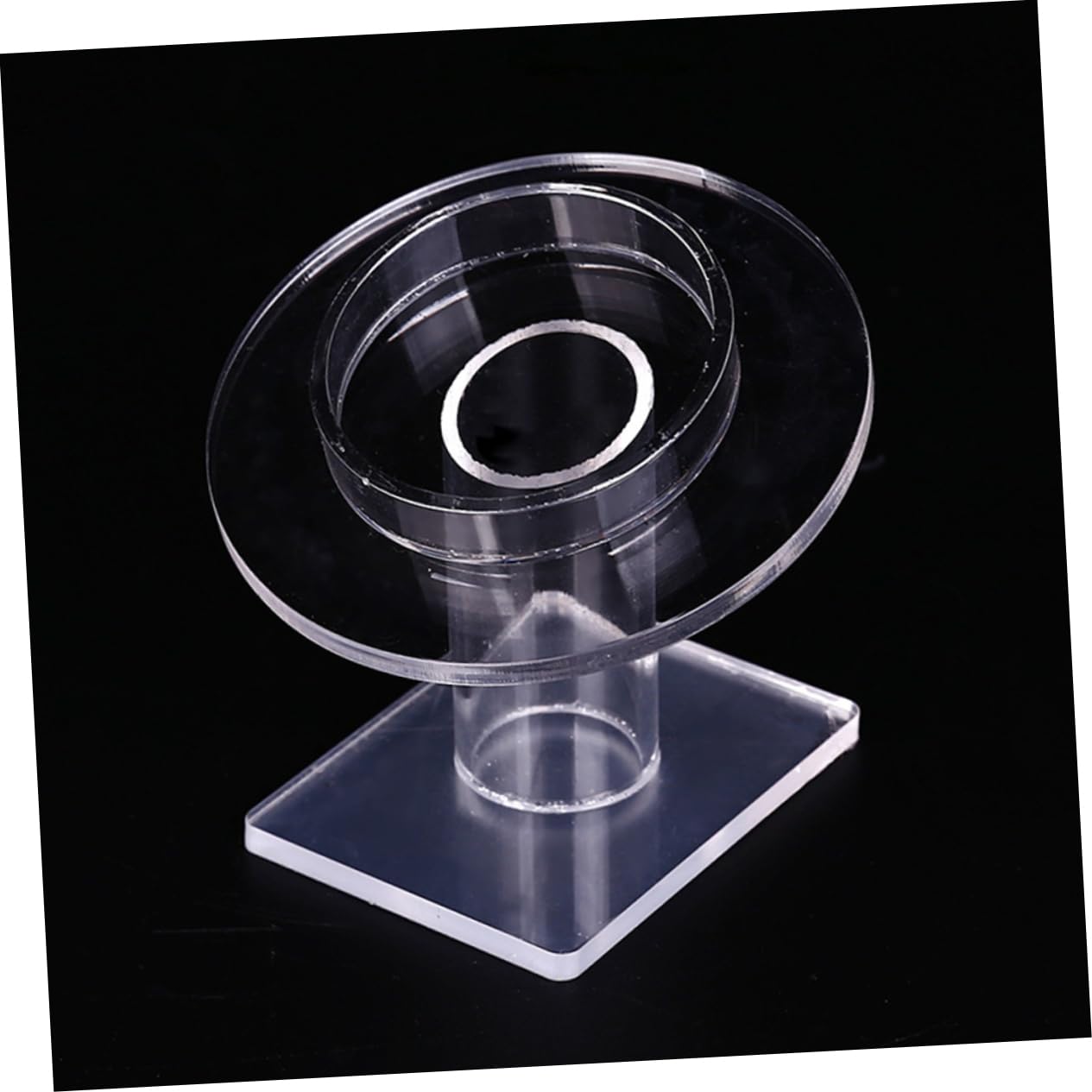 2 pièces présentoir de Montre Organisateur de Bureau étagère présentoir à Bijoux présentoir Transparent présentoir à Bijoux présentoir de Table présentoir présentoir Bracelet Chapelet Acrylique