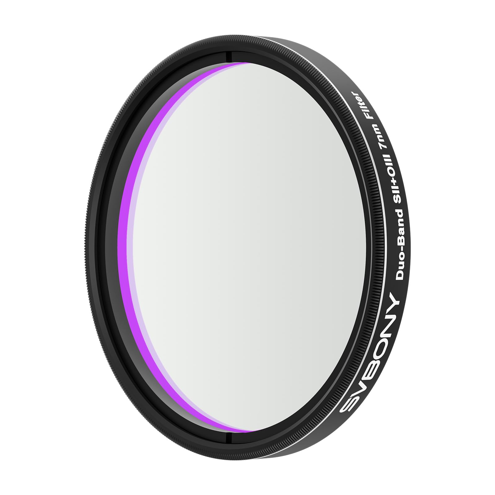 Svbony SV220 Filtre pour Télescope, SII et OIII, 7 nm Bi-Bande 2" Filtre Nébuleux, Permet L'imagerie Plein Format, OD5 Coupure Profondeur, Accessoire pour Télescope, pour Nébuleuses à Émission