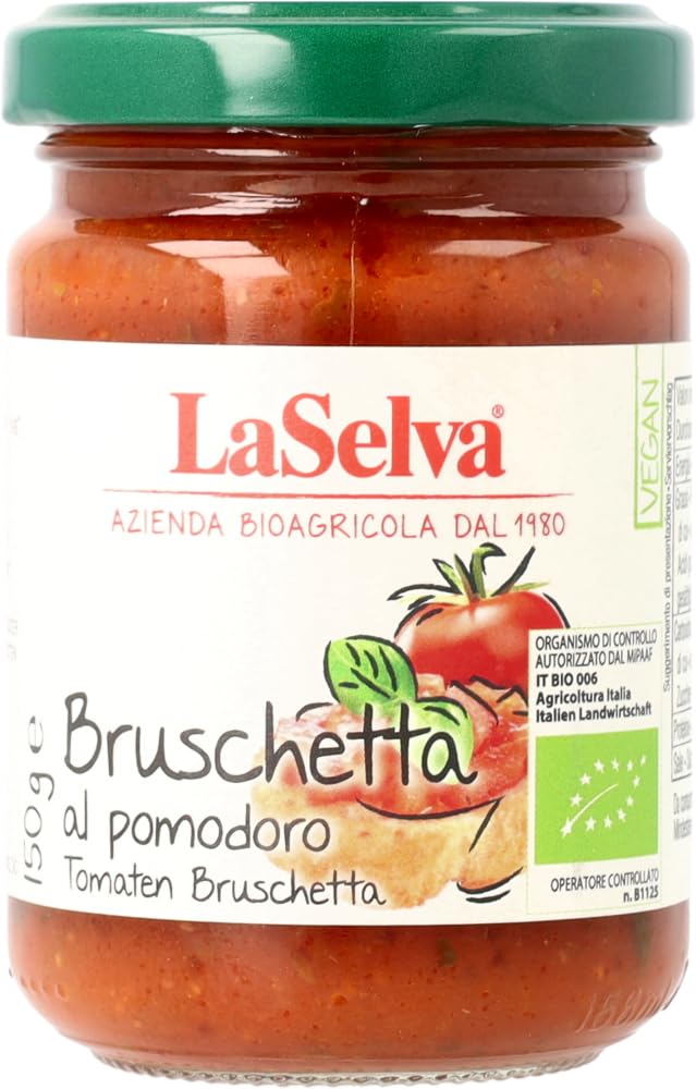 Tomaten Bruschetta - Zubereitung aus Tomaten 6 x 150 g