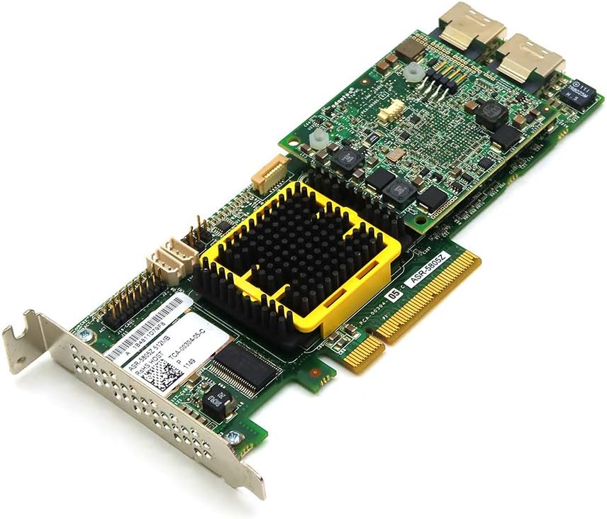 Adaptec ASR-5805Z 512MB PCIE SAS/SATA Low Profile RAID Controller Card 2266900-R