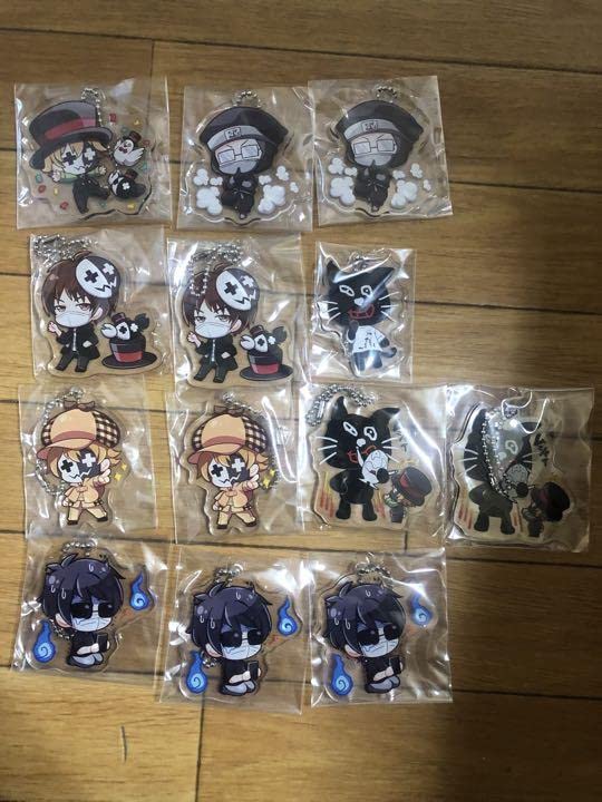 レトルト アクリルキーホルダー セット