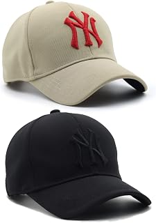 KUKUJI Unisex Baseball Caps, Comfortable, Stylish Design, Caps Branded with Adjustable Price In India