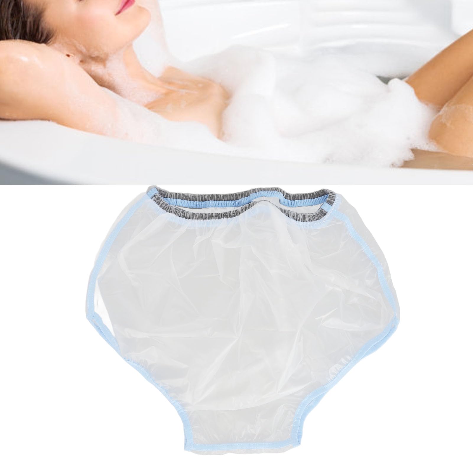 Intimo Impermeabile da Bagno, Sigillatura delle Ferite Morbida e Lavabile, Isola Completamente l'acqua, Intimo Impermeabile da Doccia Resistente all'usura per Post-operazione