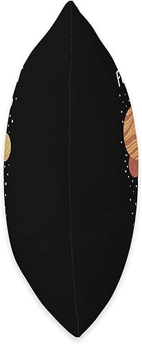 Miniatura 2 de Future Astronaut, holding Planet Globos Sistema Solar Almohada de tiro espacio, 18x18, Multicolor