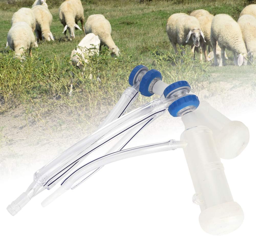 FastUU Goat Milking Liner, Non-Toxic Milker Claw Milking Teat Cup, Goat Milking Collector Goat/Sheep Milking Machine Accessories for Farm Collecting Milk