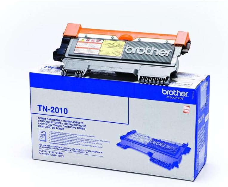 TN-2010 Toner Cartridge, Black, Single Pack, Standard Yield, Includes 1 x Toner Cartridge, Brother Genuine Supplies