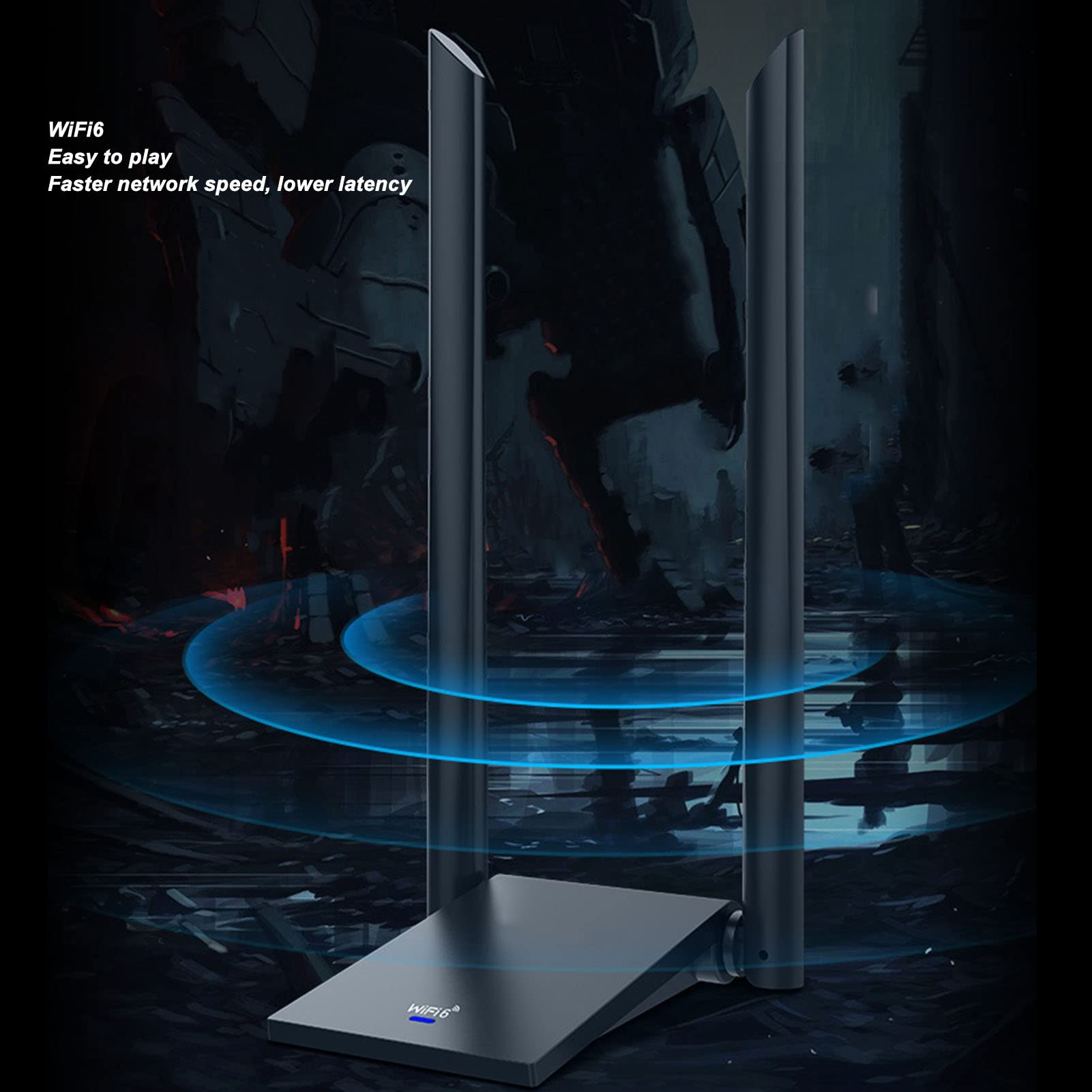 Adattatore USB AX1800 WiFi 6 Dual Band WPA3 1800M Adattatore WiFi USB per 11 10