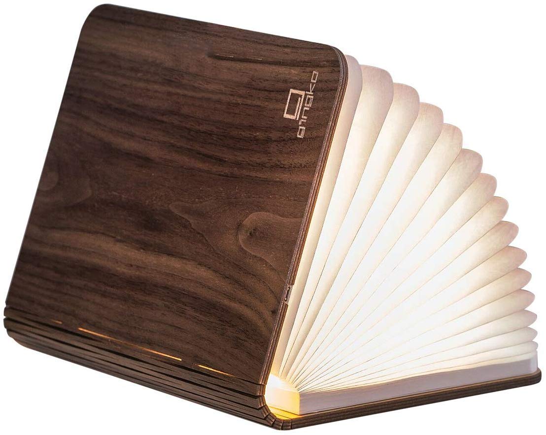 Gingko Walnut Design Leather Booklight (Large, )