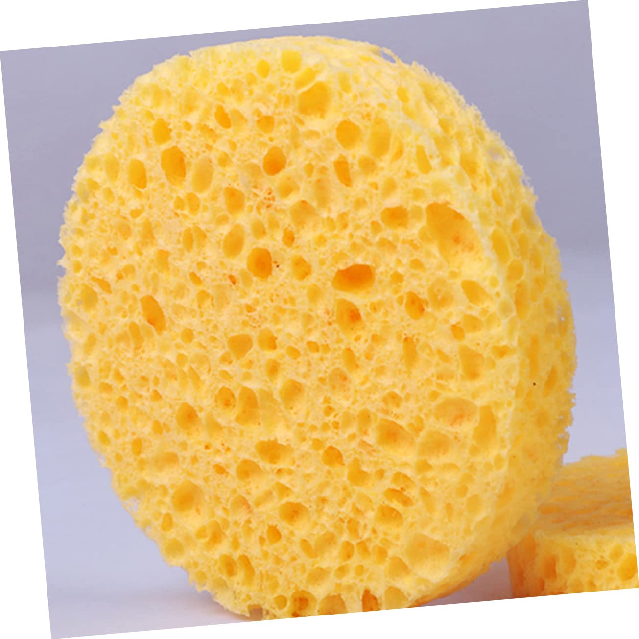 Didiseaon 60pezzi Spugne Di Cotone Per Struccare e Pulire Viso Morbide e Delicate Rotonde Per Rimozione Makeup e Della Colore Naturale