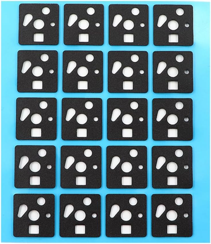 DUROCK 0.5mm Poron Switch Pads, Keyboard Sound Dampening Foam (120pcs)
