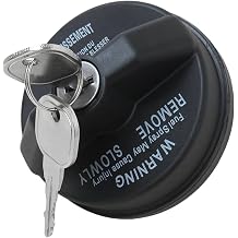 Upgrade Locking Gas Cap, 5278655AB Lock Fuel Cap for Dodge Ram 1500 2500/Journey/Caravan/Charger/Challenger/Dakota/Durango/Avenger