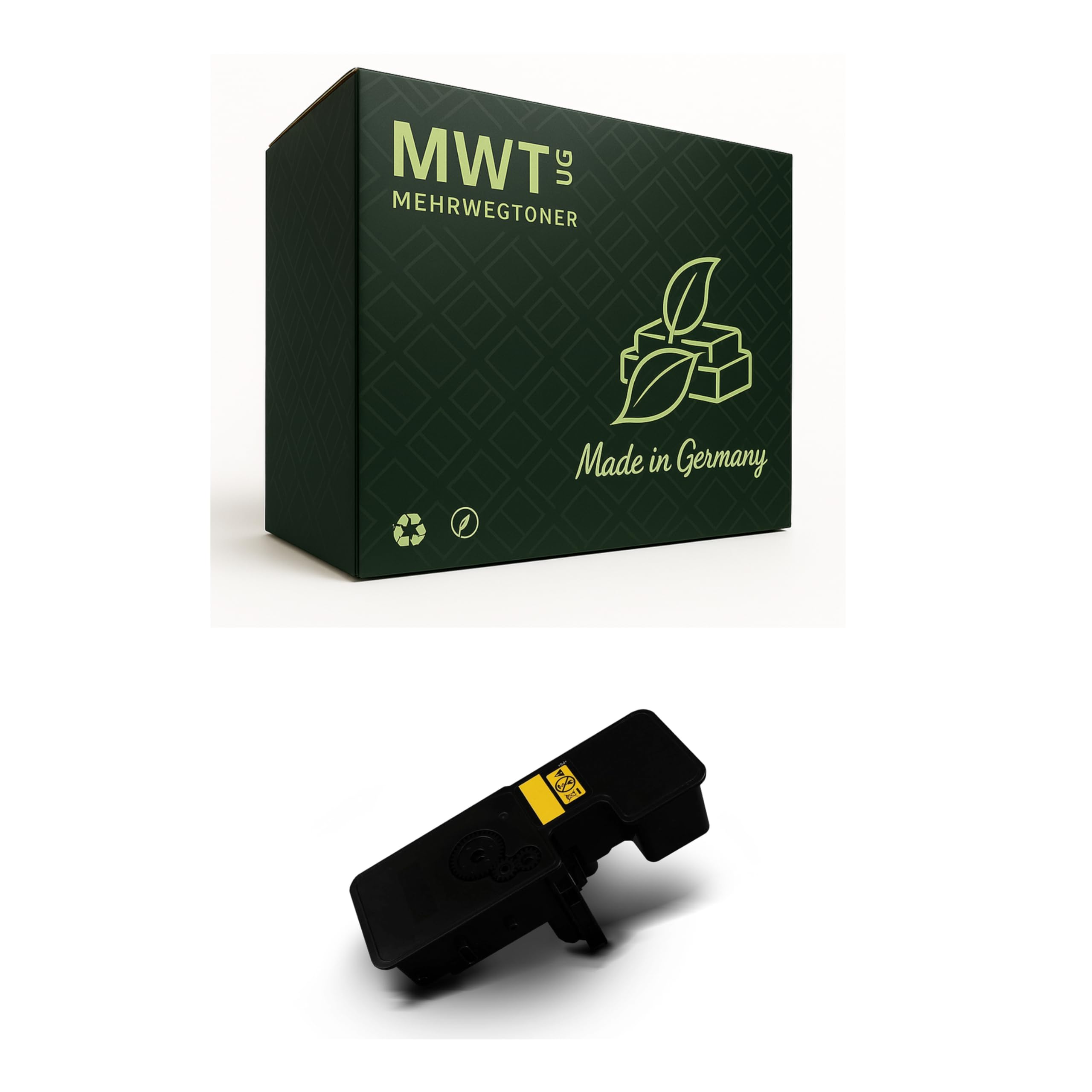 Toner jaune compatible Utax P-C2566 pour impression de dossiers de bureau - 8