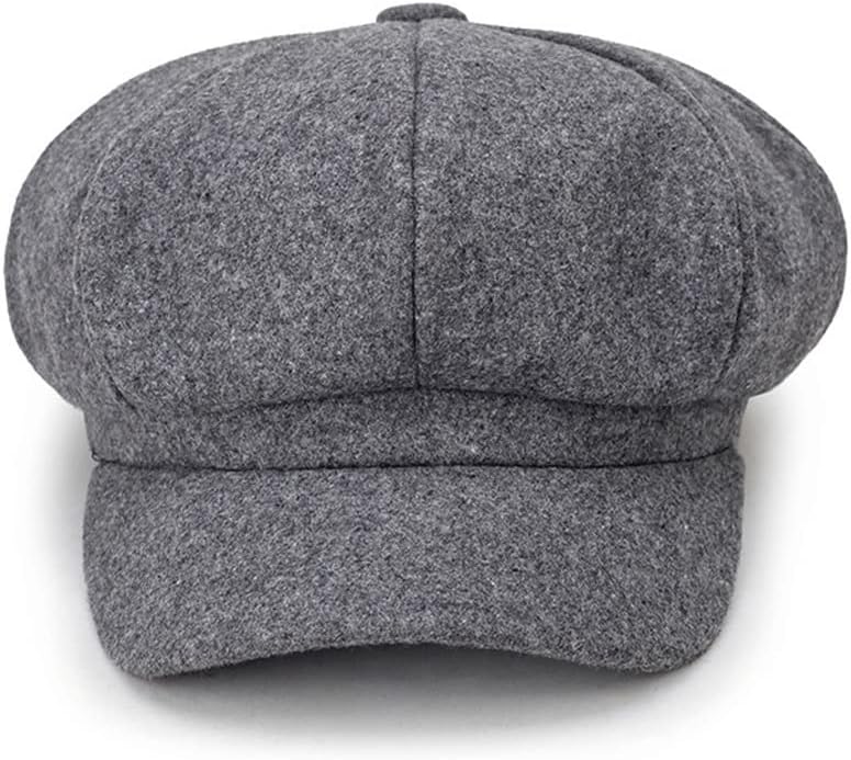 VIDI Women Warm Solid Autumn Winter Berets Outdoor Adjustable Girl Casual Thick Cap Hat