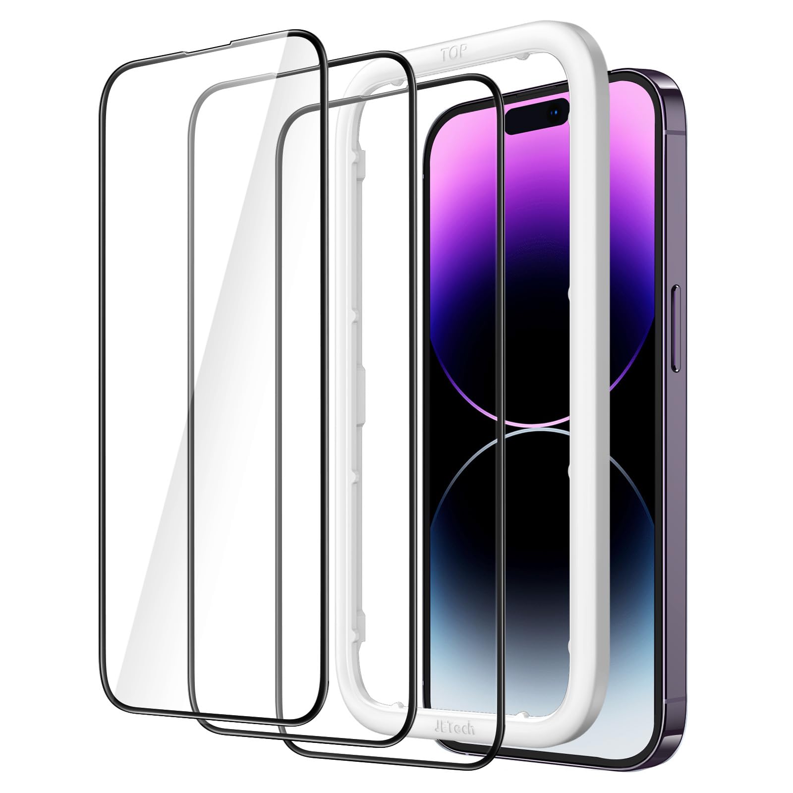 iPhone14Pro 6.1インチ用ケース 液晶保護フィルム内蔵 Amazon.co.jp: JETech iPhone 14用 ケース 6.1インチ 強化ガラス