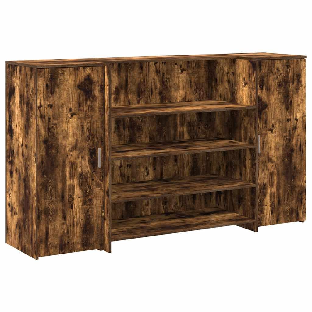 Recepcja recepcji dębowej dymu 180 x 50 x 103,5 cm, płyta wiórowa