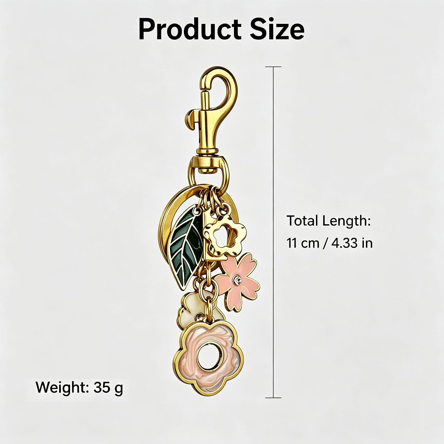 Bag Charms, Purse Accessory for Women, Funny Car Keychain image 2